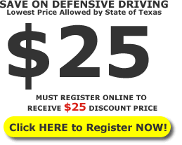 Save on Texas Defensive Driving